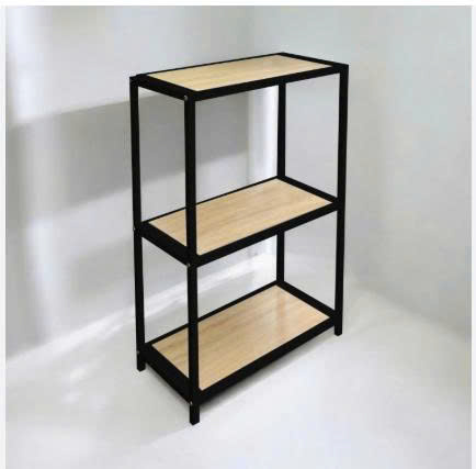 Kệ 3 tầng khung bằng sắt mặt nhựa